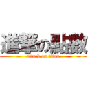 進撃の點數 (attack on titan)