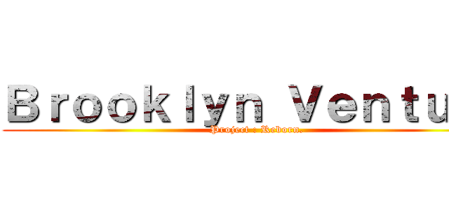 Ｂｒｏｏｋｌｙｎ Ｖｅｎｔｕｒｅ (Project : Reborn.)