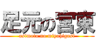 足元の宮東 (asimoto no miyahigasi)