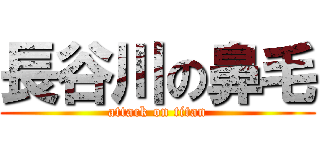 長谷川の鼻毛 (attack on titan)