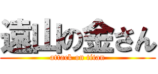 遠山の金さん (attack on titan)