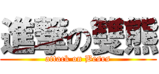 進撃の雙熊 (attack on Besrs)