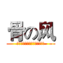 骨の风 (听说留不住的人骨子里都有风。)