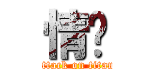 情❤ (attack on titan)