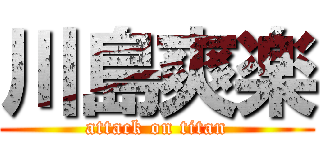 川島爽楽 (attack on titan)