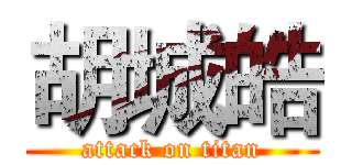 胡城皓 (attack on titan)