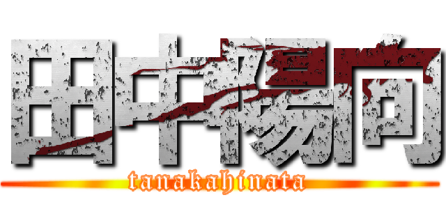 田中陽向 (tanakahinata)