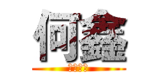 何鑫 (五行缺金)