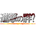 進撃の胖脸 (attack on Fat Face)