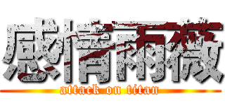 感情雨薇 (attack on titan)