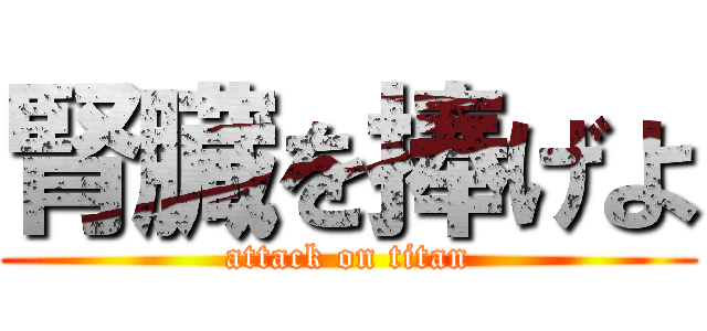 腎臓を捧げよ (attack on titan)