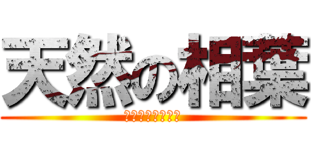 天然の相葉 (優しくて少しバカ)