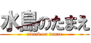 水島のたまえ (attack on tamae)