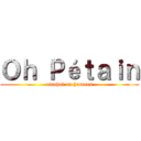 Ｏｈ Ｐéｔａｉｎ (alcohol on humans)