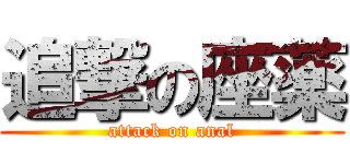 追撃の座薬 (attack on anal)