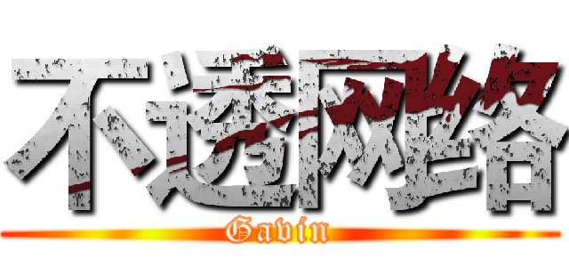 不透网络 (Gavin)