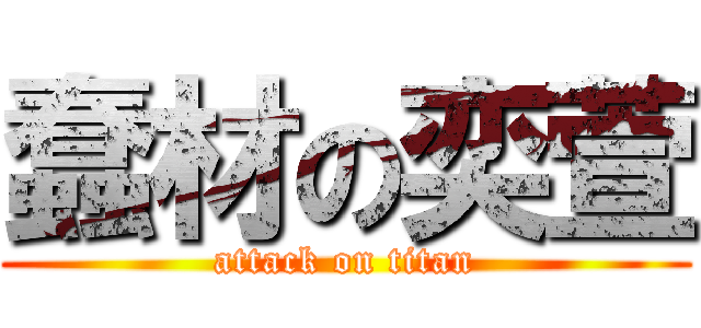 蠢材の奕萱 (attack on titan)