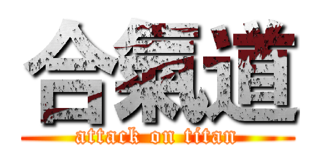 合氣道 (attack on titan)
