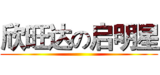 欣旺达の启明星 ()