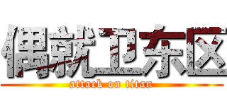 偶就卫东区 (attack on titan)