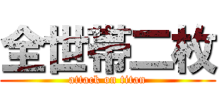 全世帯二枚 (attack on titan)