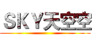ＳＫＹ天空空 ()