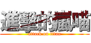 進擊的嵐喵 (attack on titan)