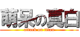 萌呆の真白 (attack on titan)