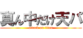 真ん中だけ天パ (attack on titan)
