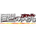 巨型の肉兆 (large 肉兆)