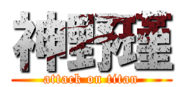 神野瑾 (attack on titan)