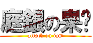 庭銀の果醬 (attack on jam)