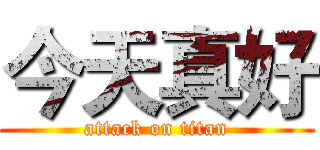 今天真好 (attack on titan)
