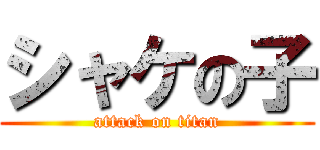 シャケの子 (attack on titan)