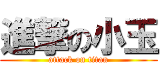 進撃の小玉 (attack on titan)