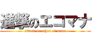 進撃のエコマナ (attack on echos of mana)