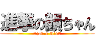 進撃の韻ちゃん (what is that!?)