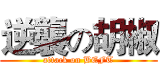 逆襲の胡椒 (attack on BEFT)