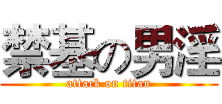 禁基の男淫 (attack on titan)
