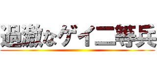 過激なゲイ二等兵 ()