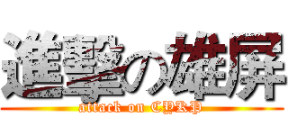 進擊の雄屏 (attack on CYKP)