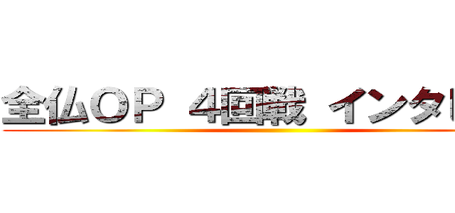 全仏ＯＰ ４回戦 インタビュー ()