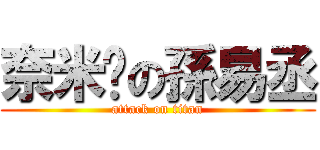 奈米屌の孫易丞 (attack on titan)