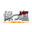 保つ塩 (ＫＥＥＰ　ＳＡＬＴ)