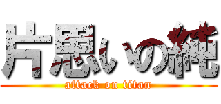 片思いの純 (attack on titan)