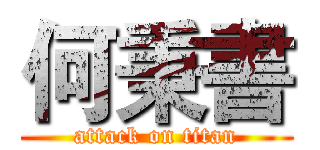 何秉書 (attack on titan)