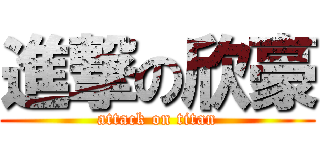 進撃の欣豪 (attack on titan)