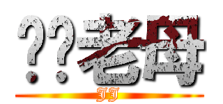 屌你老母 (JJ)