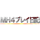 ＭＨ４プレイ日記 ()