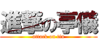 進撃の亭儀 (attack on tin)